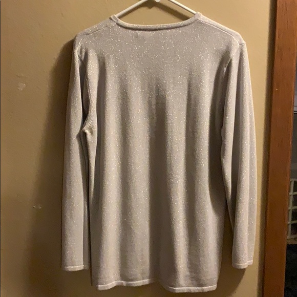 Gray shimmery sweater - Picture 3 of 3